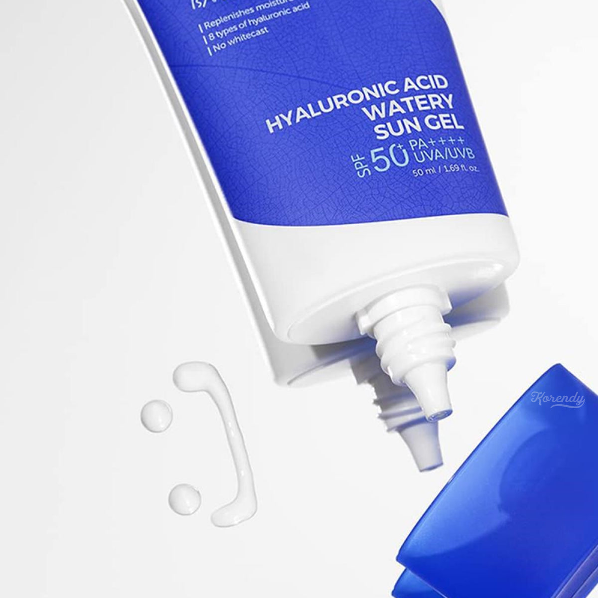 Isntree - Hyaluronic Acid Watery Sun Gel - Yatıştırıcı Kimyasal Filtreli UV Koruyucu SPF 50+ PA++++ 50ml