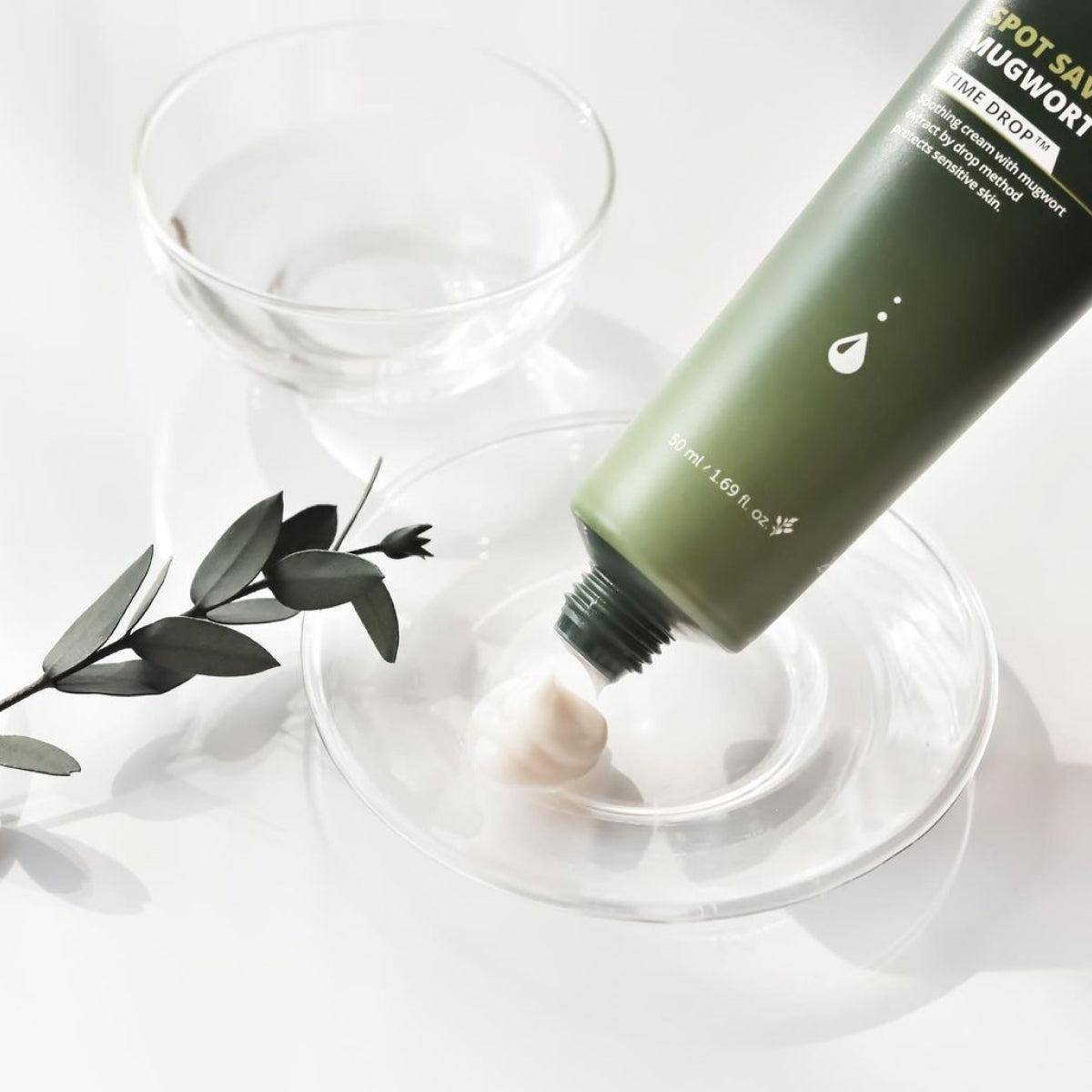 Isntree - Spot Saver Mugwort Cream (Sakinleştirici Pelin Otu Kremi) 50ml (İlk 7 gün %20 Tanıtım indirimli) Krem Korendy Türkiye Turkey Kore Kozmetik Kbeauty Cilt Bakım 