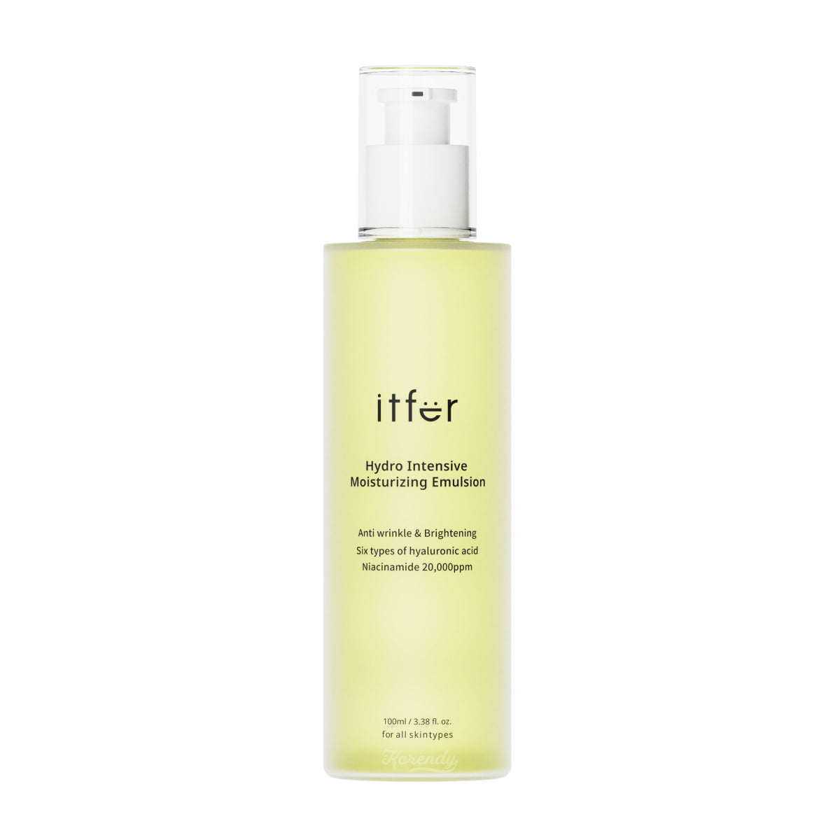 Itfer - Hydro Intensive Moisturizing Emulsion (Kırışıklık Karşıtı Ödüllü Yağlandırmayan Serumsu Losyon) 100ml (%30 SKT İndirimli)