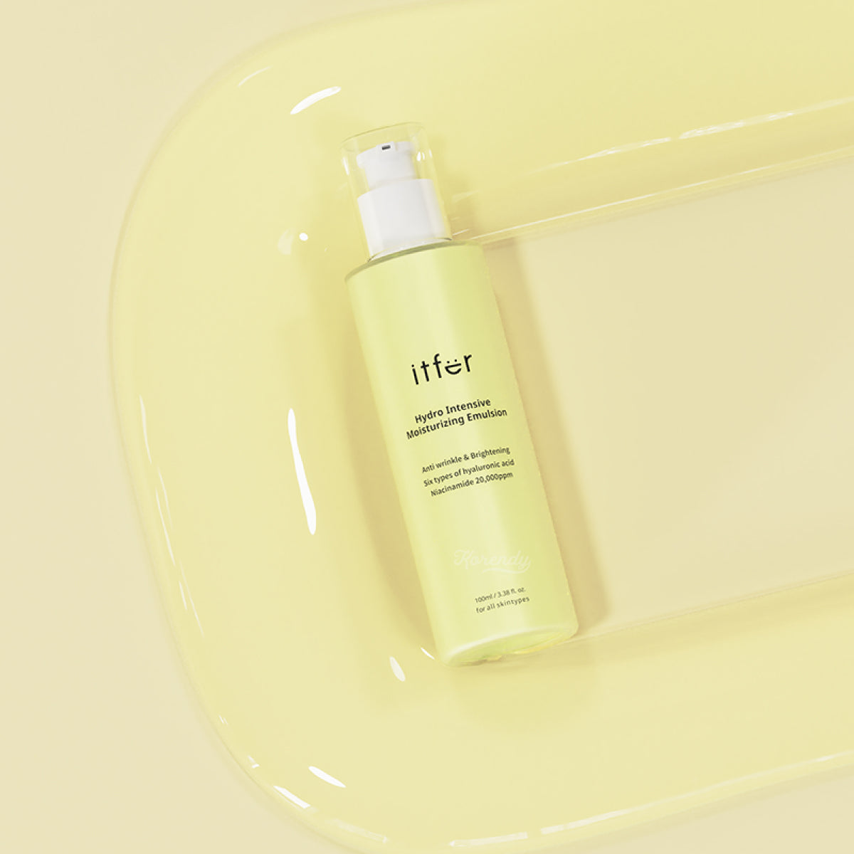 Itfer - Hydro Intensive Moisturizing Emulsion (Kırışıklık Karşıtı Ödüllü Yağlandırmayan Serumsu Losyon) 100ml (%30 SKT İndirimli)