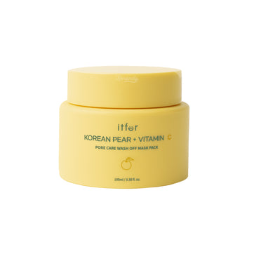 Itfer - Korean Pear Vitamin C Wash Off Mask (Geniş Gözenek Pürüz Önleyici Maske) 100ml