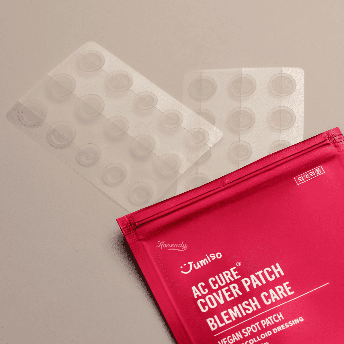Jumiso - AC Cure Cover Patch Blemish Care Vegan Spot Patch 30lu (İlk 100 ad. %25 Tanıtım indirimli) Arac Korendy Türkiye Turkey Kore Kozmetik Kbeauty Cilt Bakım 