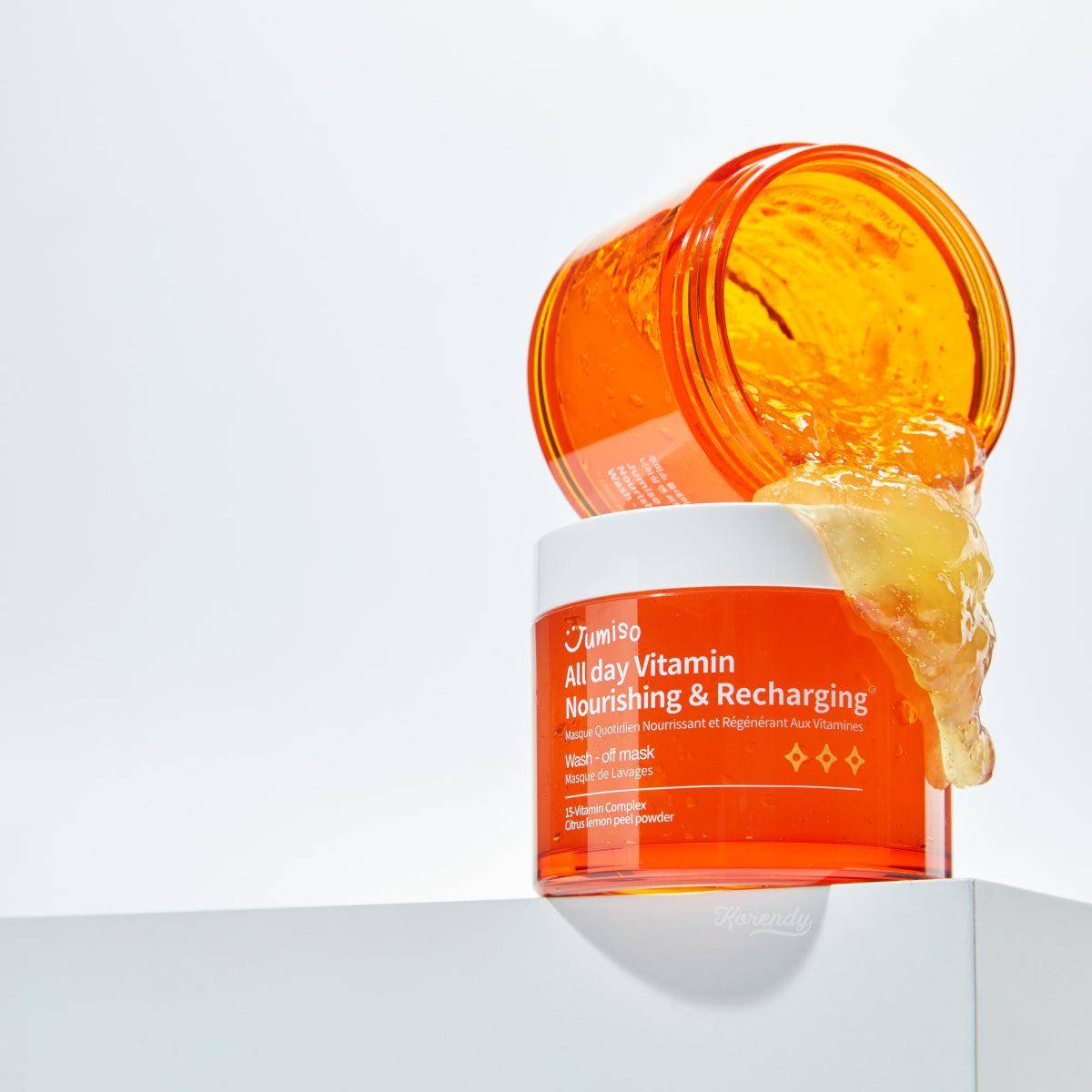 Jumiso - All Day Vitamin Nourishing & Recharging Wash-Off Mask 100ml Maske (Sürülebilir) Korendy Türkiye Turkey Kore Kozmetik Kbeauty Cilt Bakım 