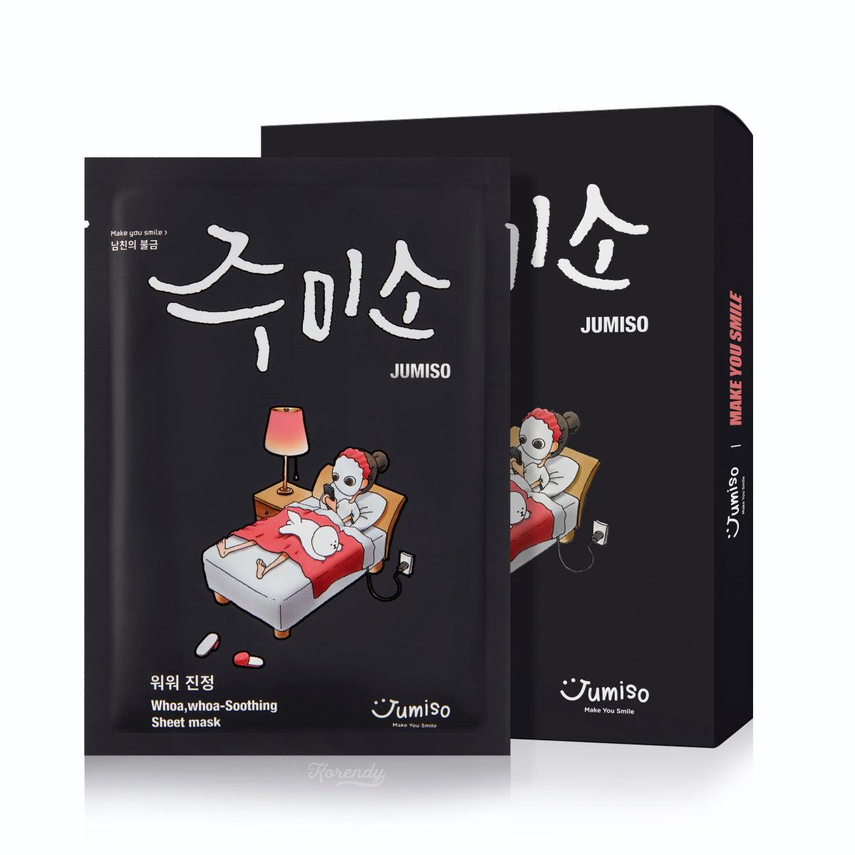 Jumiso - Whoa Whoa Soothing Mask 25gr Maske (Yaprak) Korendy Türkiye Turkey Kore Kozmetik Kbeauty Cilt Bakım 
