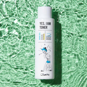 Jumiso - Yes I am Toner AHA 5% 150ml (Kimyasal Peeling) Peeling Korendy Türkiye Turkey Kore Kozmetik Kbeauty Cilt Bakım 