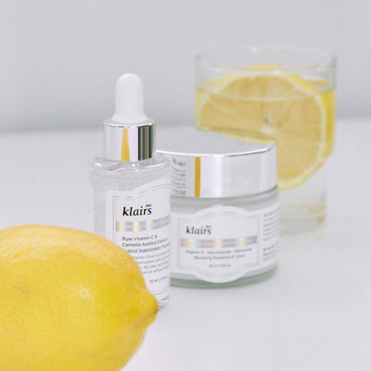 Klairs - %5 Freshly Juiced Vitamin C Serum 35ml Peeling Korendy Türkiye Turkey Kore Kozmetik Kbeauty Cilt Bakım 