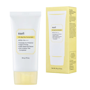 Klairs - All Day Airy Sunscreen SPF 50+ PA++++ Hafif Dokulu Su Bazlı Güneş Koruyucu Krem 50gr