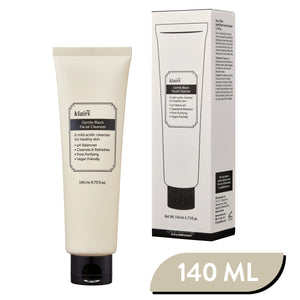 Klairs - Gentle Black Facial Cleanser - Düşük pH Antioksidan Bitkisel Temizleyici