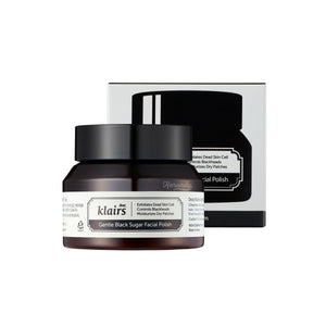 Klairs - Gentle Black Sugar Facial Polish Scrub Peeling 110gr (Fiziksel Peeling) Peeling Korendy Türkiye Turkey Kore Kozmetik Kbeauty Cilt Bakım 
