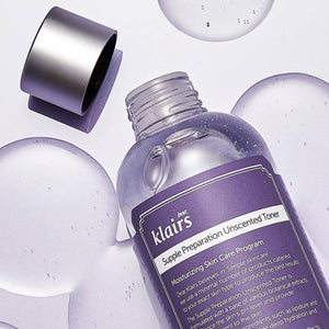 Klairs - Supple Preparation Facial Unscented Toner 30ml/180ml (Kokusuz) Tonik Korendy Türkiye Turkey Kore Kozmetik Kbeauty Cilt Bakım 