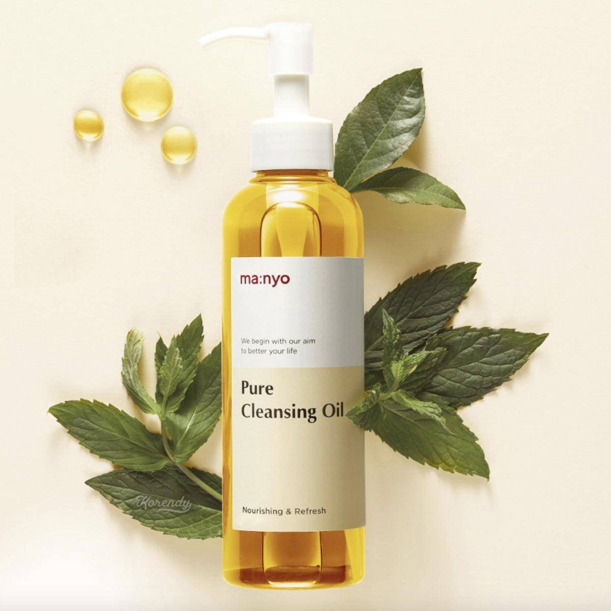 Manyo Factory Pure Cleansing Oil 200ml+Foam 100ml - testerkorea