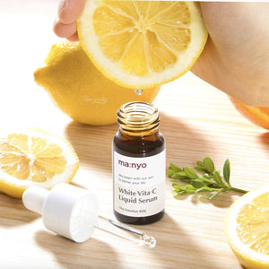 Manyo - White Vita·C Liquid Serum 10ml (%10 Vitamin C) Peeling Korendy Türkiye Turkey Kore Kozmetik Kbeauty Cilt Bakım 