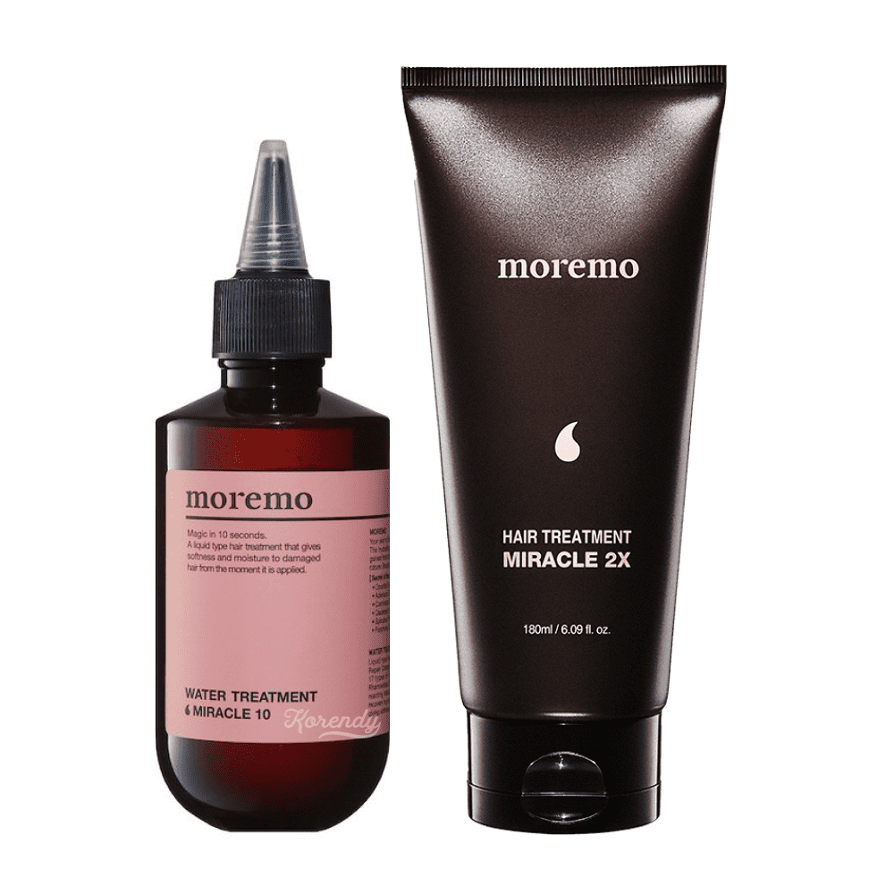Moremo Adımda Onarıcı, Besleyici ve Nemlendirici Mucize Saç Seti Water Treatment Miracle Hair