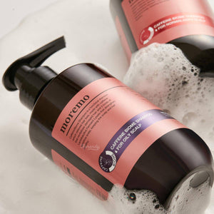 Moremo - Caffeine Biome Shampoo Oily (Yağlı saçlara) 500ml (İlk 50 ad %40 tanıtım indirimli) Saç Korendy Türkiye Turkey Kore Kozmetik Kbeauty Cilt Bakım 