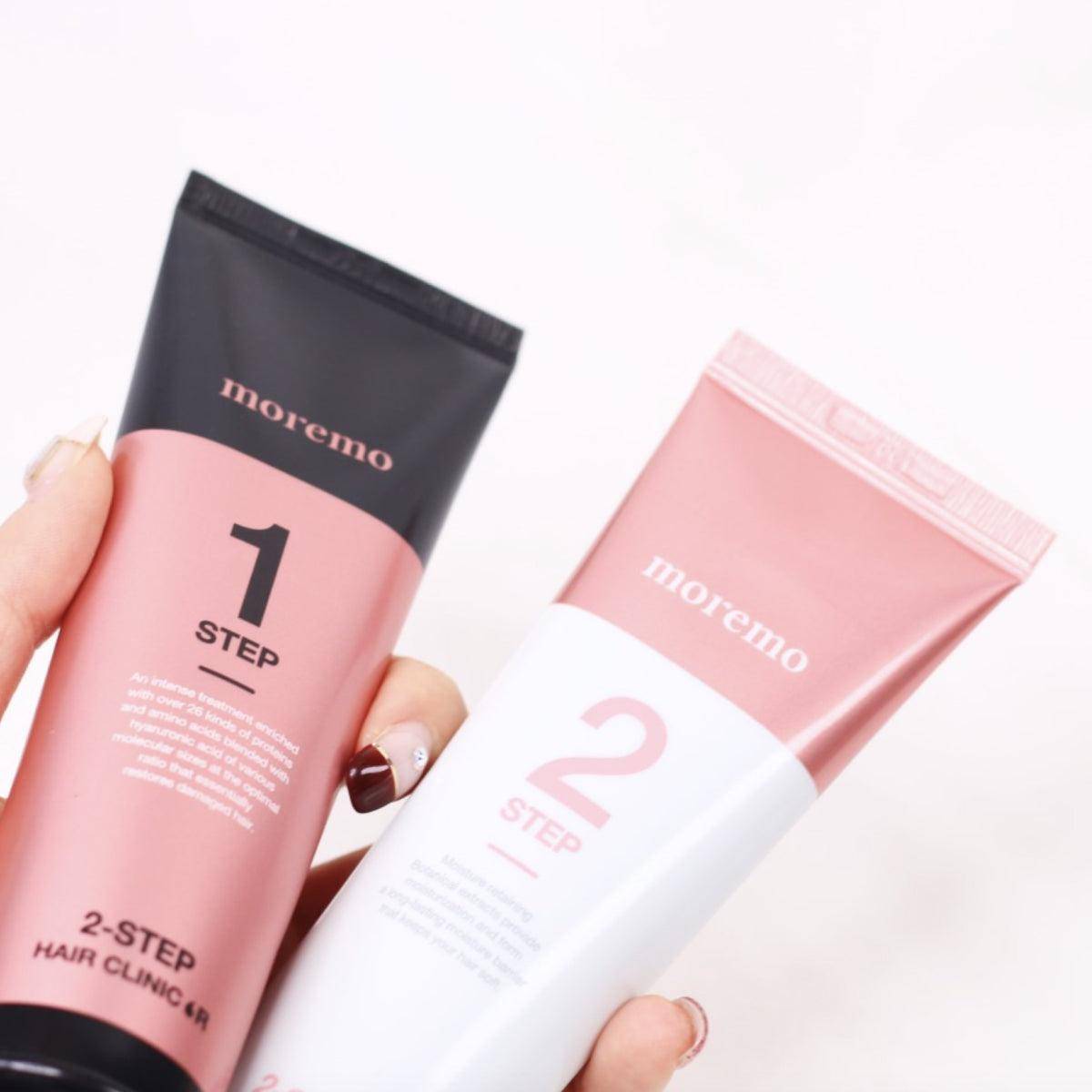 Moremo - 2 Step Hair Clinic R 100ml + 100ml Saç Korendy Türkiye Turkey Kore Kozmetik Kbeauty Cilt Bakım 