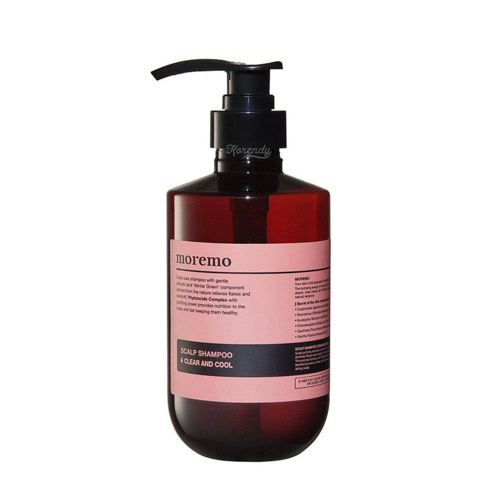 Moremo - Scalp Shampoo Clear & Cool 500ml Saç Korendy Türkiye Turkey Kore Kozmetik Kbeauty Cilt Bakım 