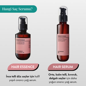 Moremo - Hair Essence, Delightful Oil - Koruyucu Onarıcı Ağırlık Yapmayan Saç Yağı