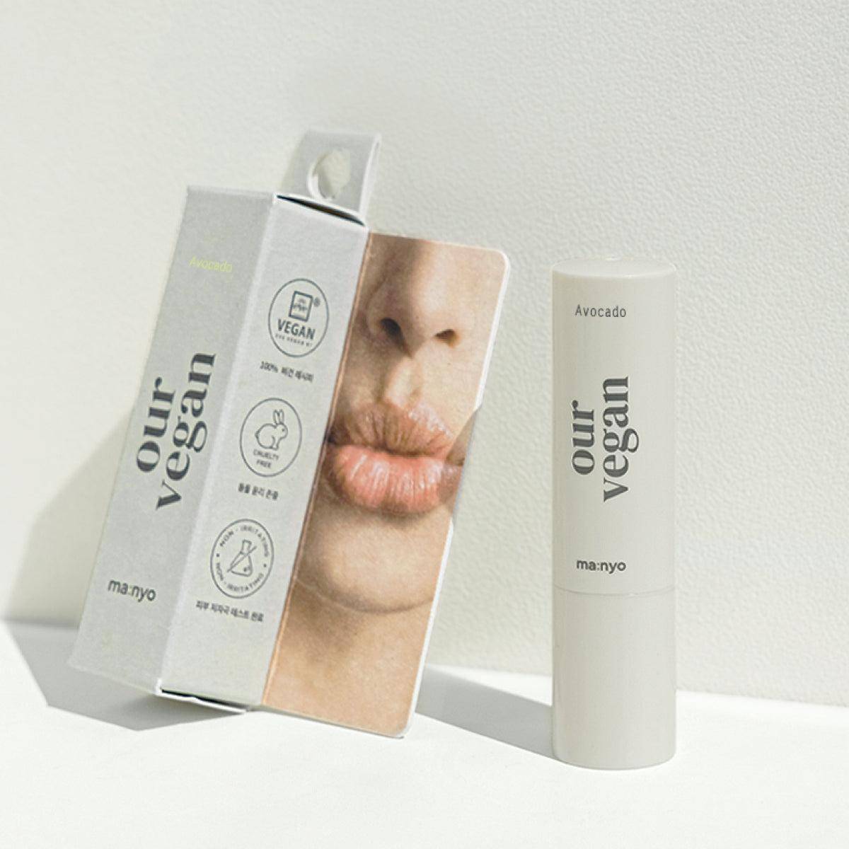 Our Vegan  - Lip Balm Green Pink 3.7gr Bölgesel Korendy Türkiye Turkey Kore Kozmetik Kbeauty Cilt Bakım 