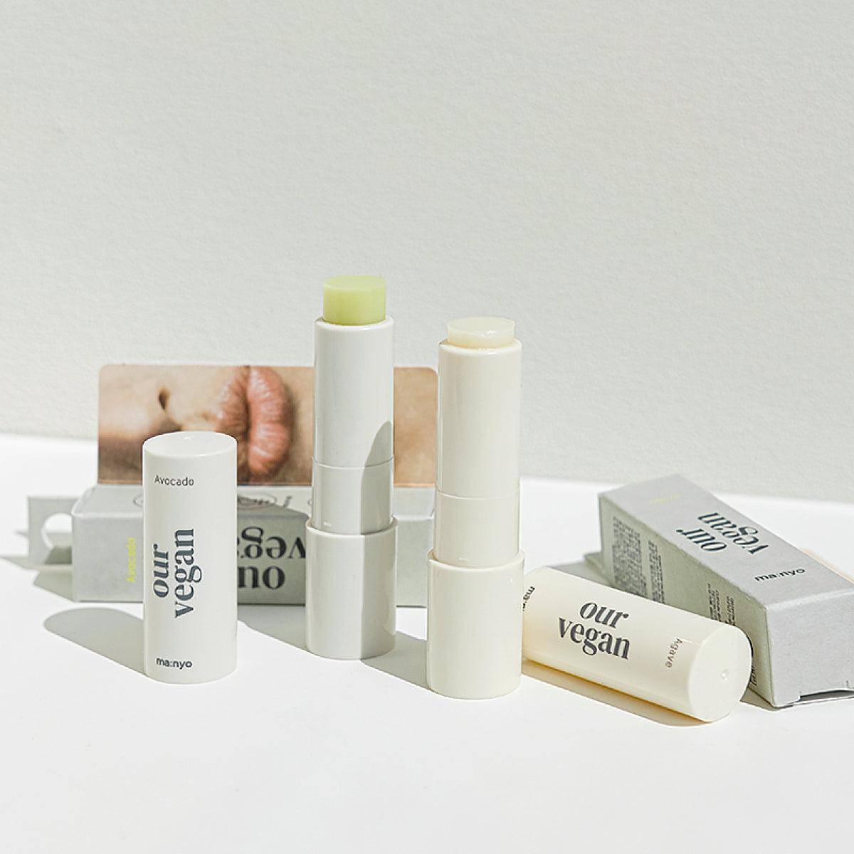 Our Vegan  - Lip Balm Green Pink 3.7gr Bölgesel Korendy Türkiye Turkey Kore Kozmetik Kbeauty Cilt Bakım 
