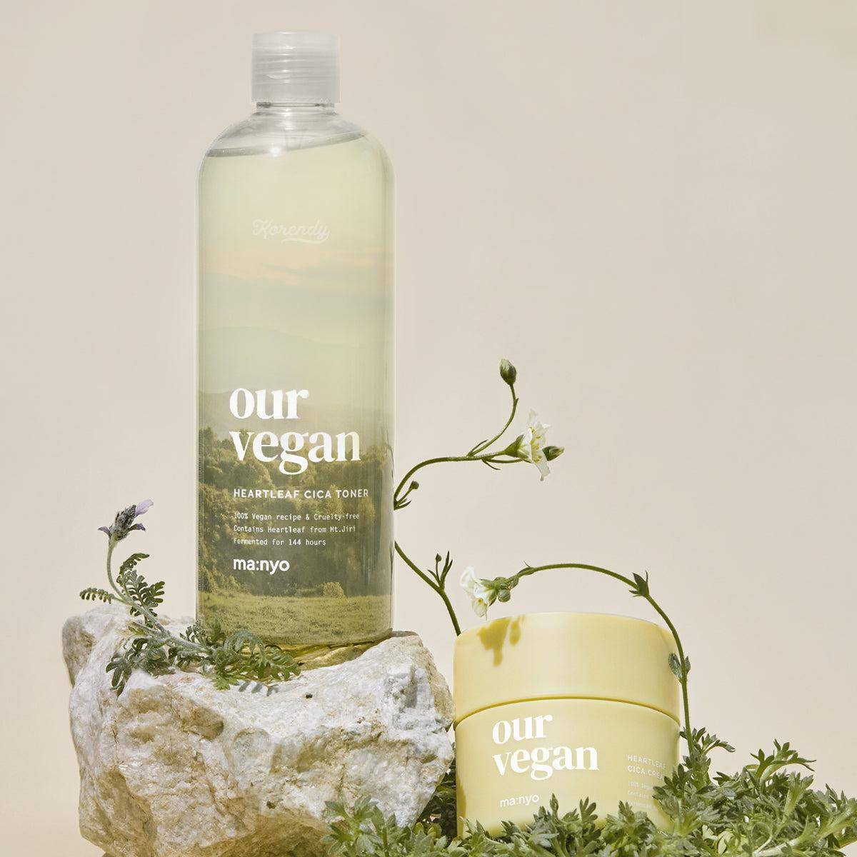 Our Vegan - Heartleaf Cica Cream 100ml Krem Korendy Türkiye Turkey Kore Kozmetik Kbeauty Cilt Bakım 