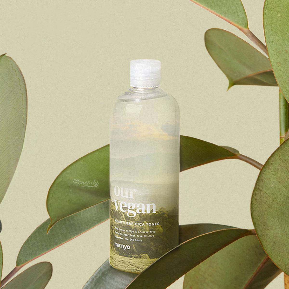 Our Vegan - Heartleaf Cica Toner - Yatıştırıcı Eksfoliye Edici Tonik – Korendy Türkiye