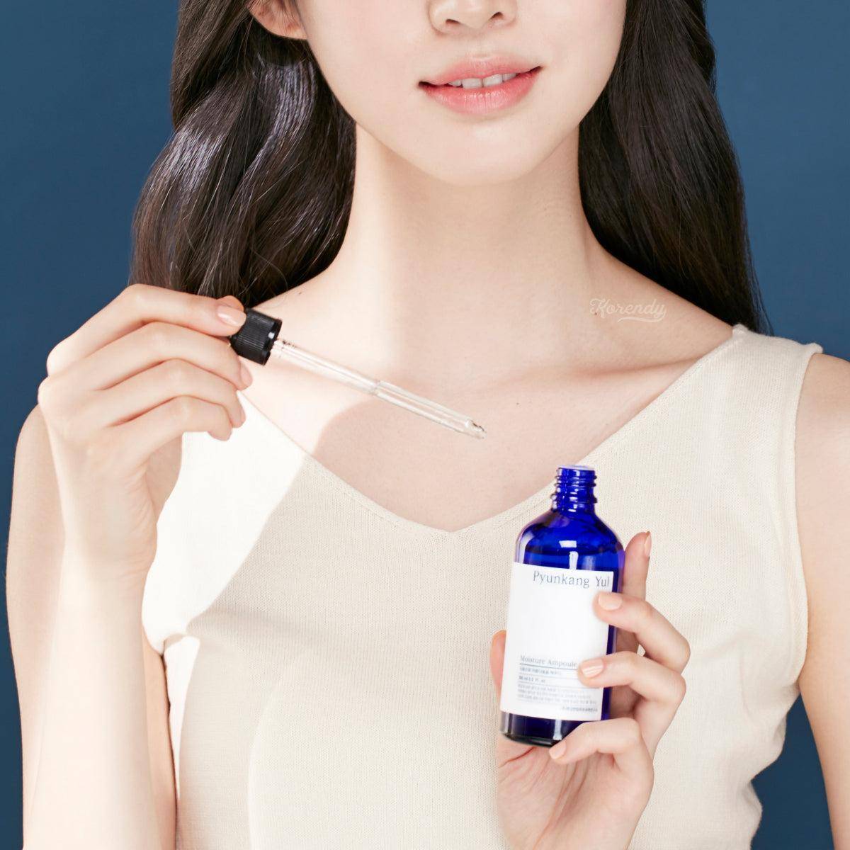 Pyunkang Yul - Moisture Ampoule 100ml Ampül Korendy Türkiye Turkey Kore Kozmetik Kbeauty Cilt Bakım 