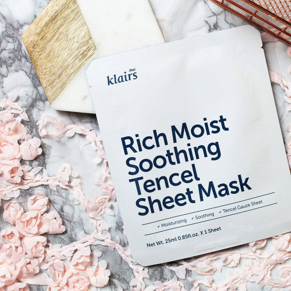 Klairs - Rich Moist Soothing Tencel Sheet Mask 25ml