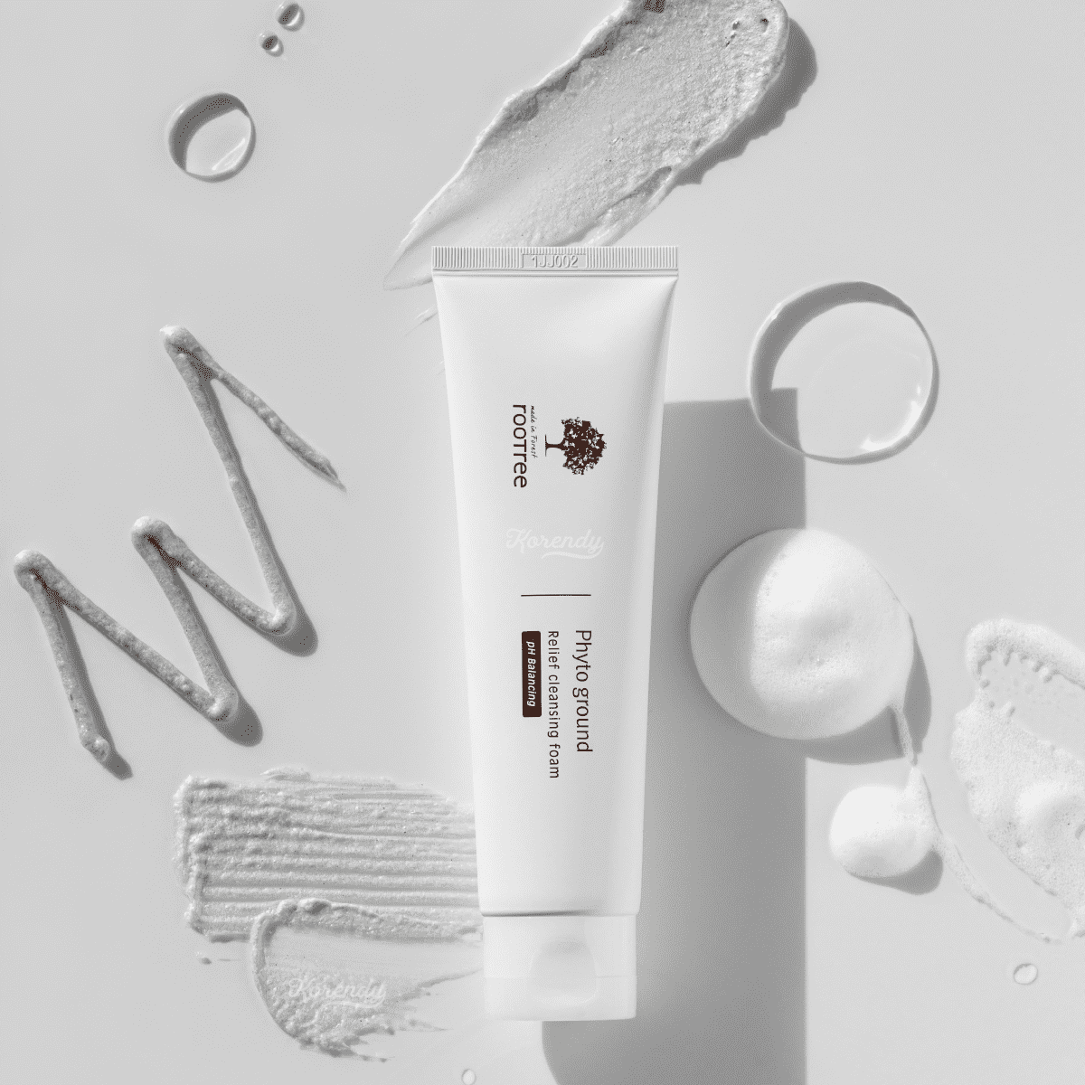 Rootree - Phyto Ground Relief Cleansing Foam 150ml (İlk 50 ad. %25 Tanıtım indirimli) Temizleyici (Su Bazlı) Korendy Türkiye Turkey Kore Kozmetik Kbeauty Cilt Bakım 