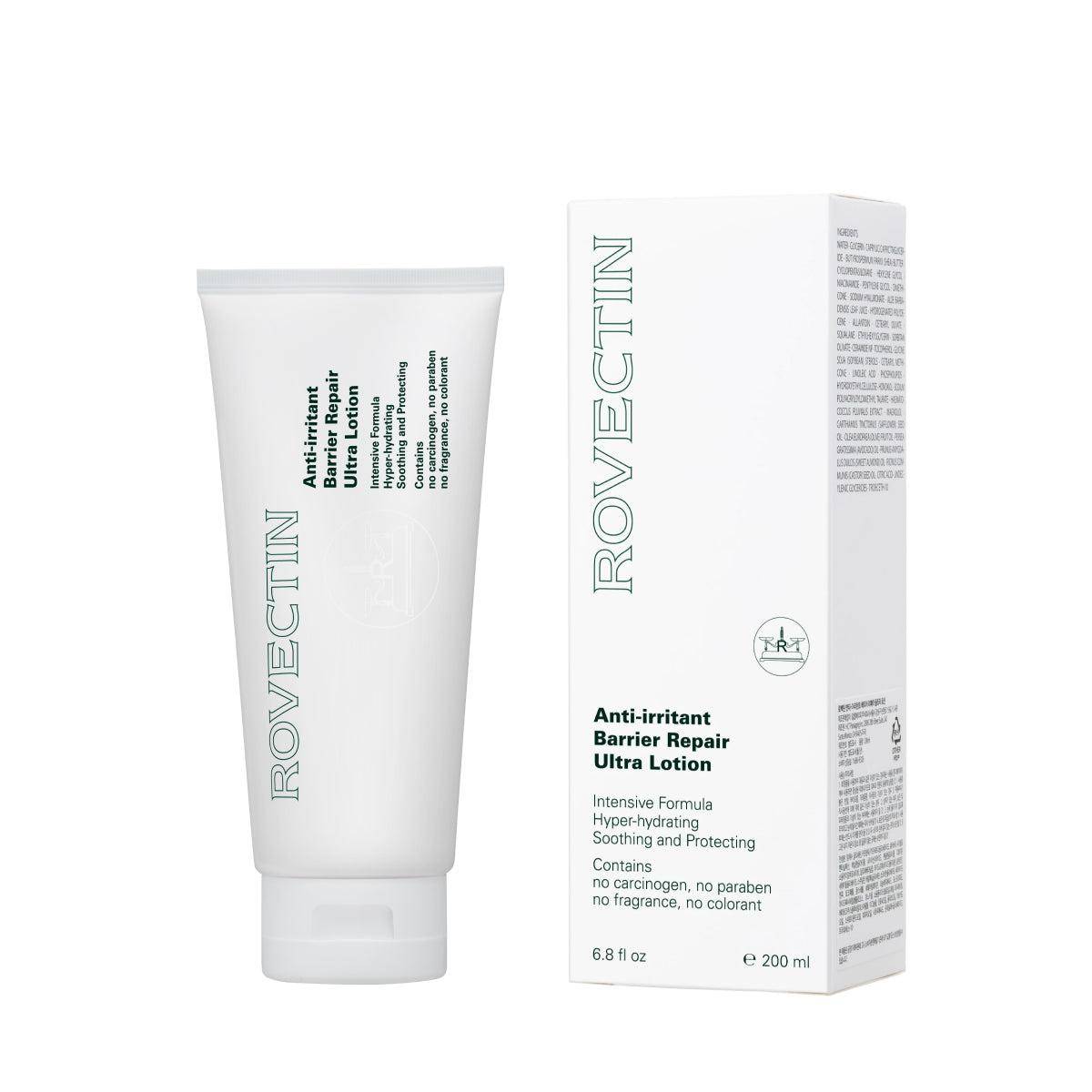 Rovectin - Anti-Irritant Barrier Repair Ultra Lotion 200ml (İlk 45 ad. %40 Tanıtım indirimli) Losyon Korendy Türkiye Turkey Kore Kozmetik Kbeauty Cilt Bakım 