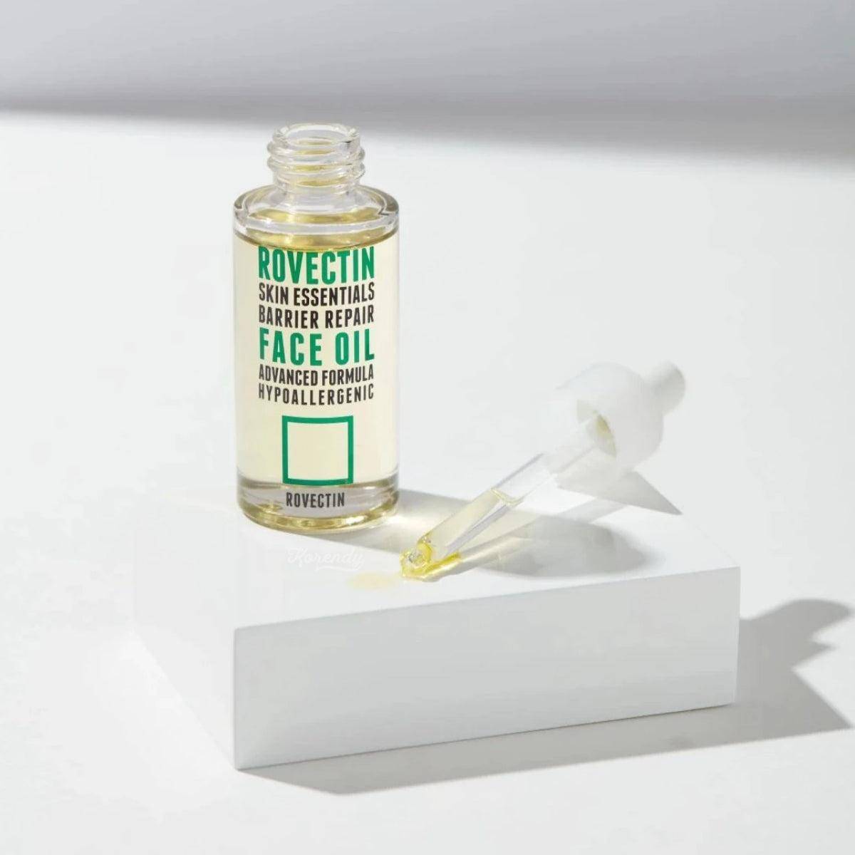 Rovectin - Barrier Repair Face Oil 30ml (İlk 100 ad. %30 Tanıtım indirimli) Yağ Korendy Türkiye Turkey Kore Kozmetik Kbeauty Cilt Bakım 