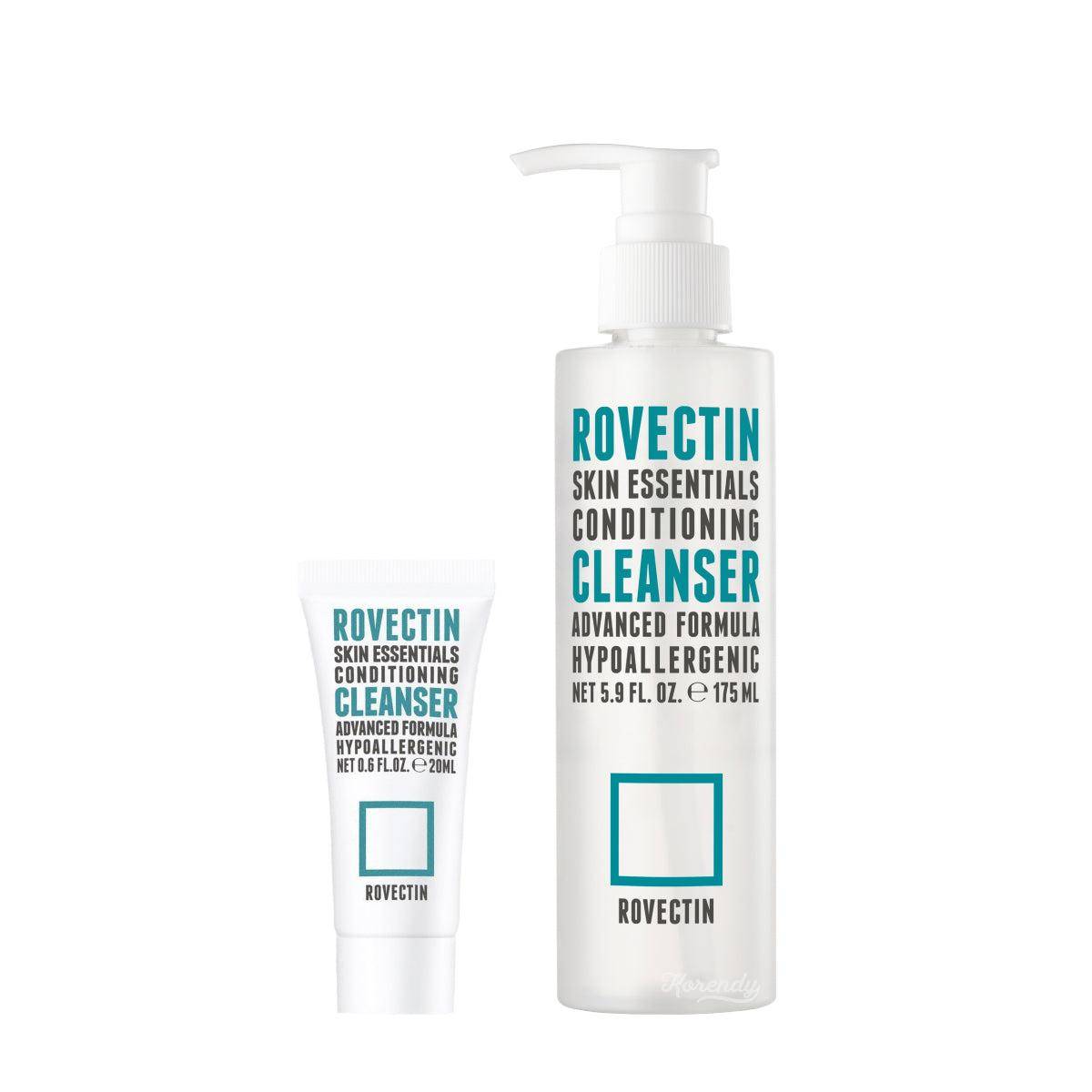 Rovectin - Conditioning Cleanser 20ml/175ml Temizleyici (Su Bazlı) Korendy Türkiye Turkey Kore Kozmetik Kbeauty Cilt Bakım 
