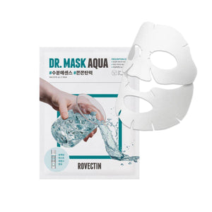 Rovectin - Dr. Mask Aqua 25ml Maske (Yaprak) Korendy Türkiye Turkey Kore Kozmetik Kbeauty Cilt Bakım 