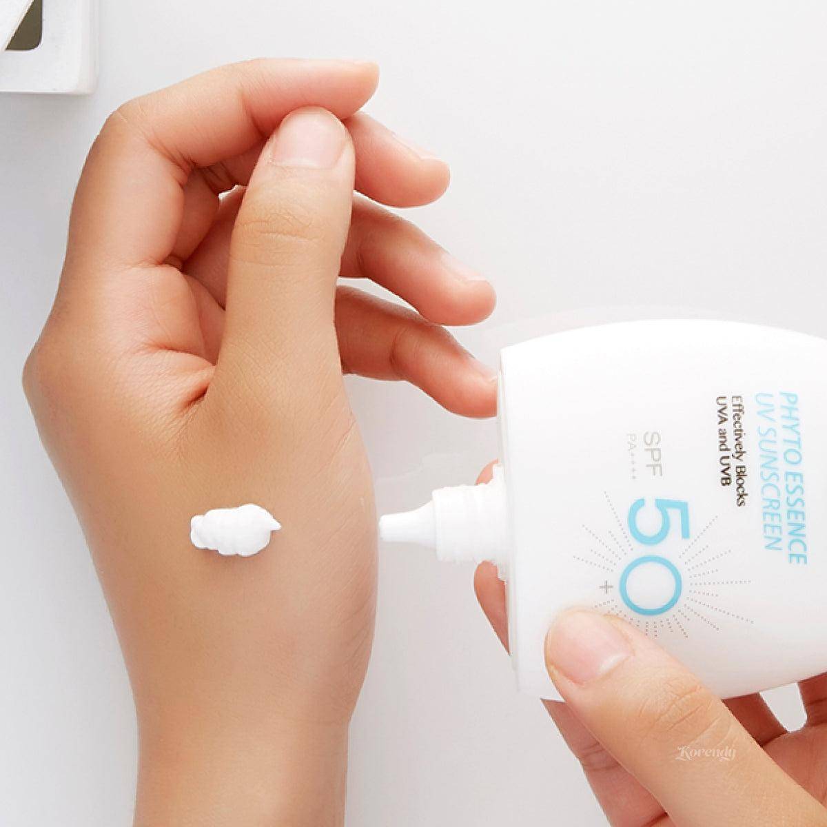 Shangpree - Phyto Essence UV Sunscreen SPF 50 PA++++ 50ml Güneş Koruyucusu Korendy Türkiye Turkey Kore Kozmetik Kbeauty Cilt Bakım 