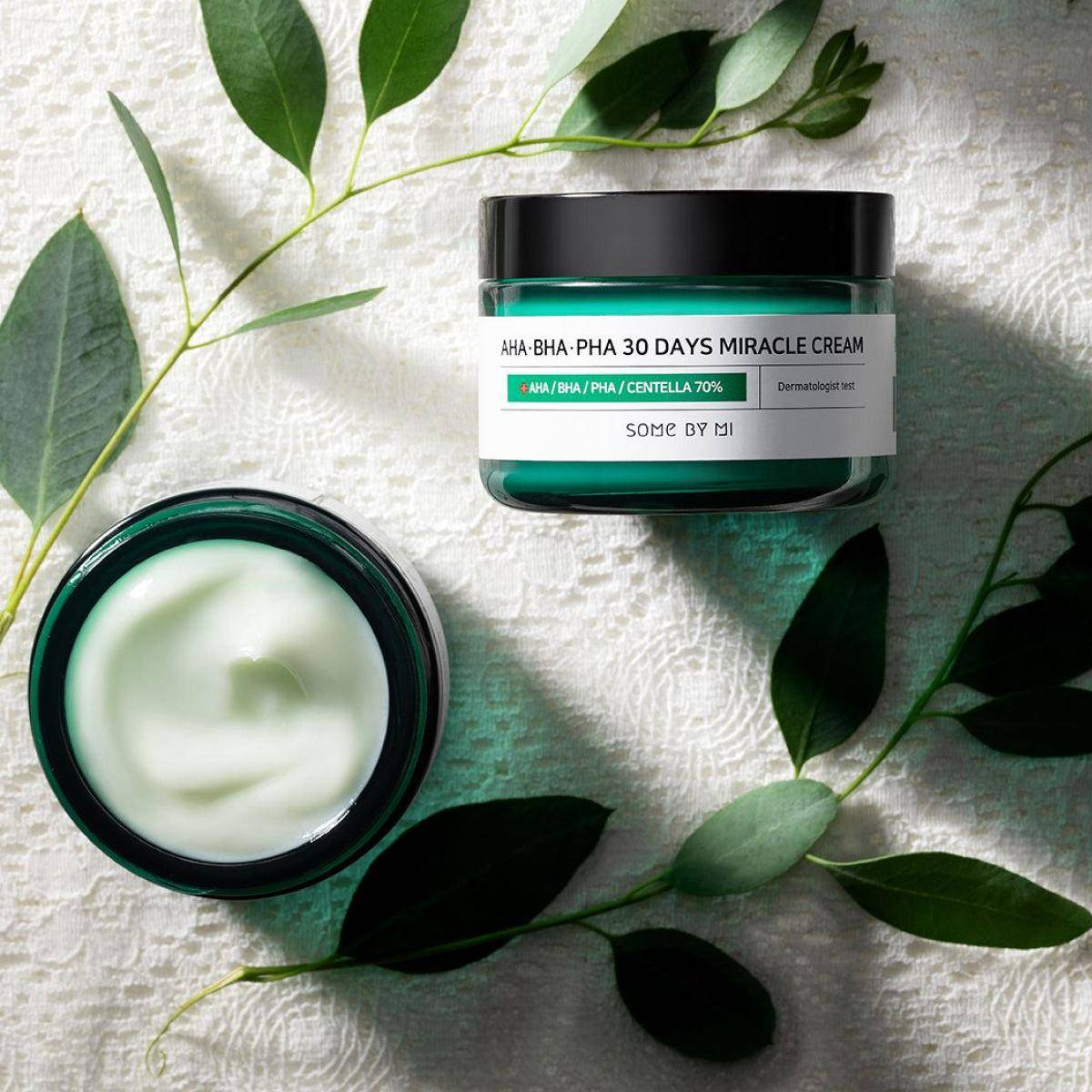 Some By Mi - AHA BHA PHA 30 Days Miracle Cream 60g Krem Korendy Türkiye Turkey Kore Kozmetik Kbeauty Cilt Bakım 