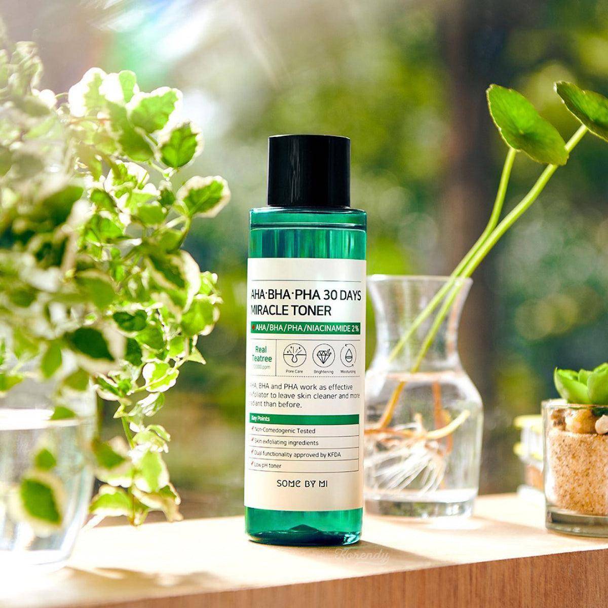 Some By Mi - AHA BHA PHA 30 Days Miracle Toner 150ml (Kimyasal Peeling) Peeling Korendy Türkiye Turkey Kore Kozmetik Kbeauty Cilt Bakım 