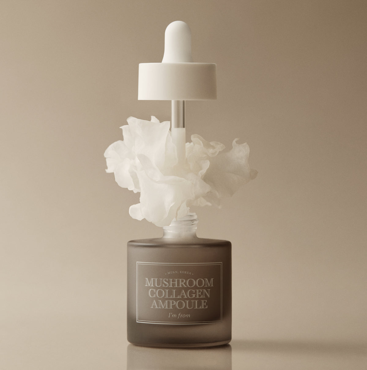 I'm From - Mushroom Collagen Ampoule (Kırışıklık Karşıtı Vegan Kolajen Serumu) 30ml (%40 İndirimli SKT: 2026-06-04)